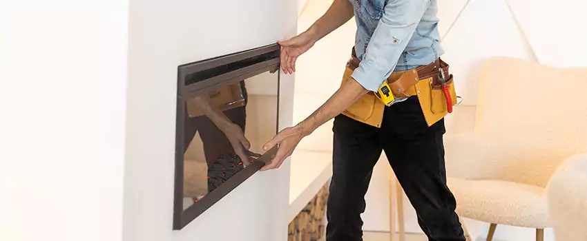 Metal Fireplace Installation in Lebanon, Tennessee