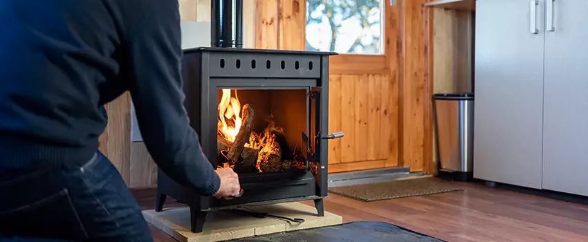 Open Hearth Wood Fireplace Installation in Lebanon, TN