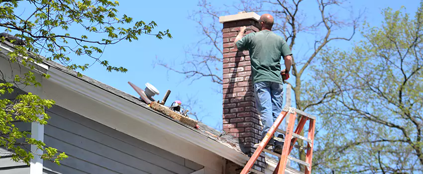 Vinyl and PVC Chimney Flashing Installation in Lebanon, TN