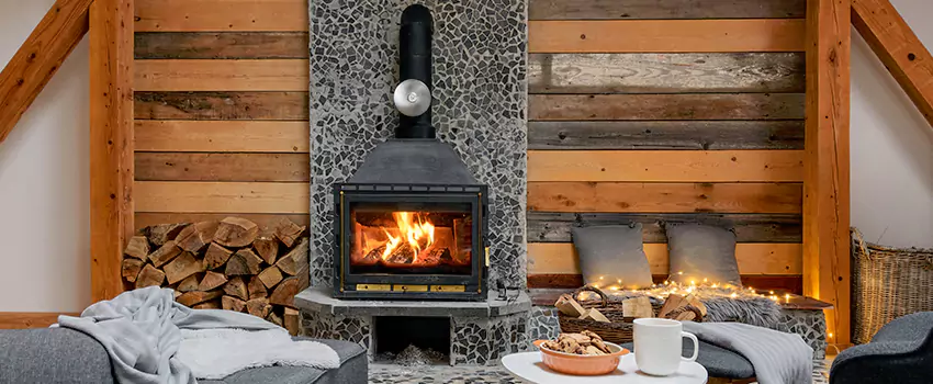 Thelin Hearth Products Direct Vent Gas Stove Fireplace Inspection in Lebanon, Tennessee